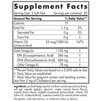 Postnatal Omega-360 softgels by Nordic Naturals