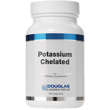 Potassium Chelated 99 mg 100 caps by Douglas Laboratories
