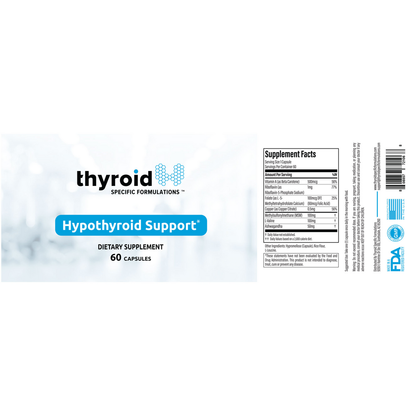 Hypothyroid Support by Thyroid Specific Formulations