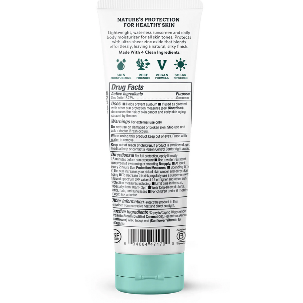 SPF 30 Daily Mineral Sunscreen Lotion Badger