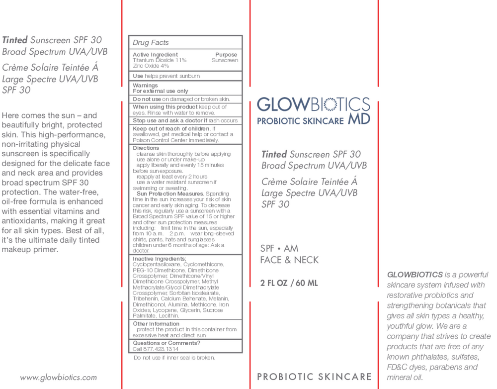 Tinted Sunscreen SPF 30 Broad Spectrum U Glowbiotics