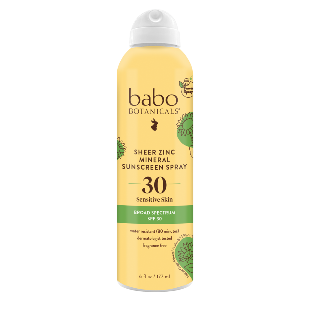 Sheer Zinc Sunscreen SPF 30 Babo Botanicals