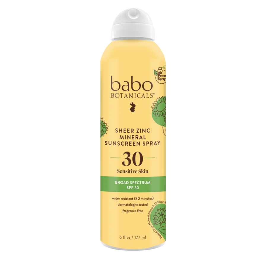Sheer Zinc Sunscreen SPF 30 Babo Botanicals