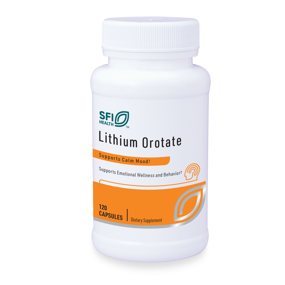 Lithium Orotate 120 Capsules by Klaire Lab by Klaire Labs/SFI Health