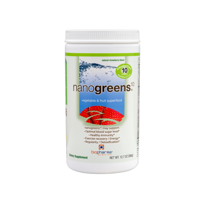 NanoGreens10 Strawberry BioPharma Scientific
