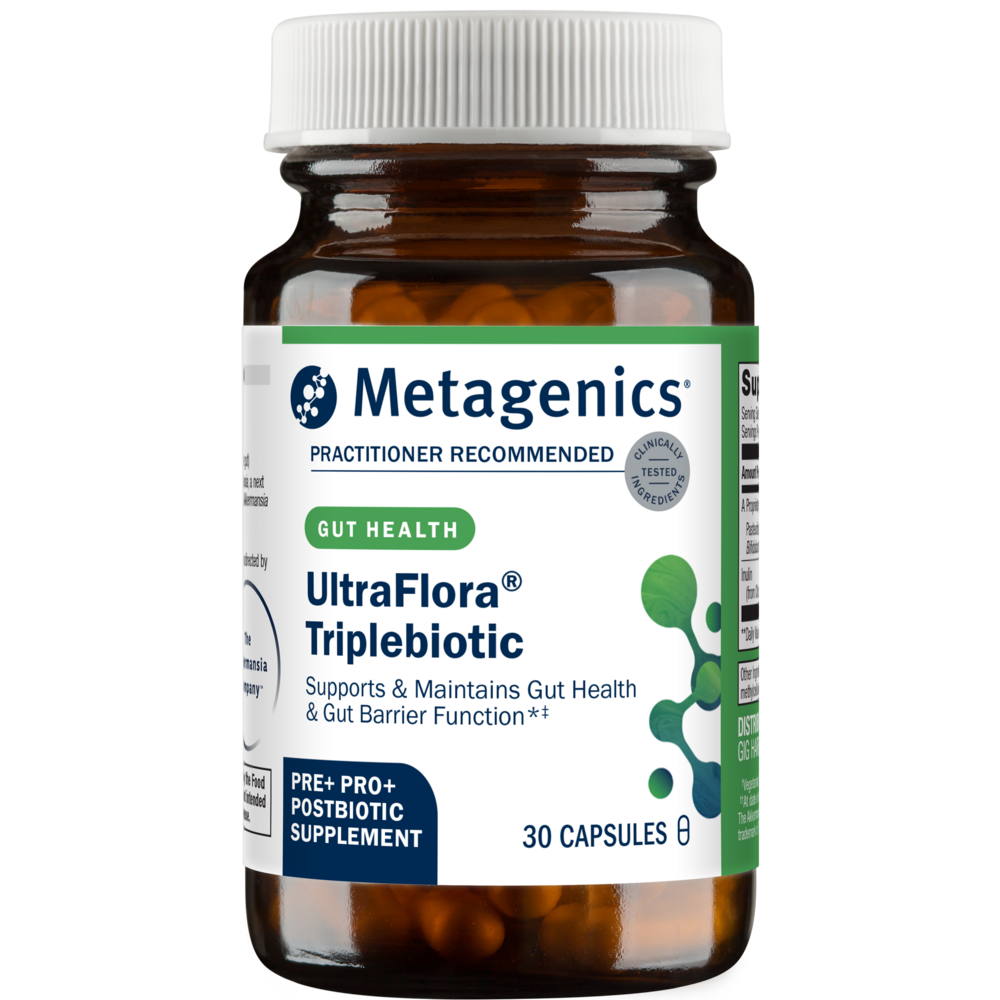 UltraFlora® Triplebiotic with Akkermansia by Metagenics