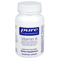 Vitamin A 3,000mcg (10,000IU) by Pure Encapsulations