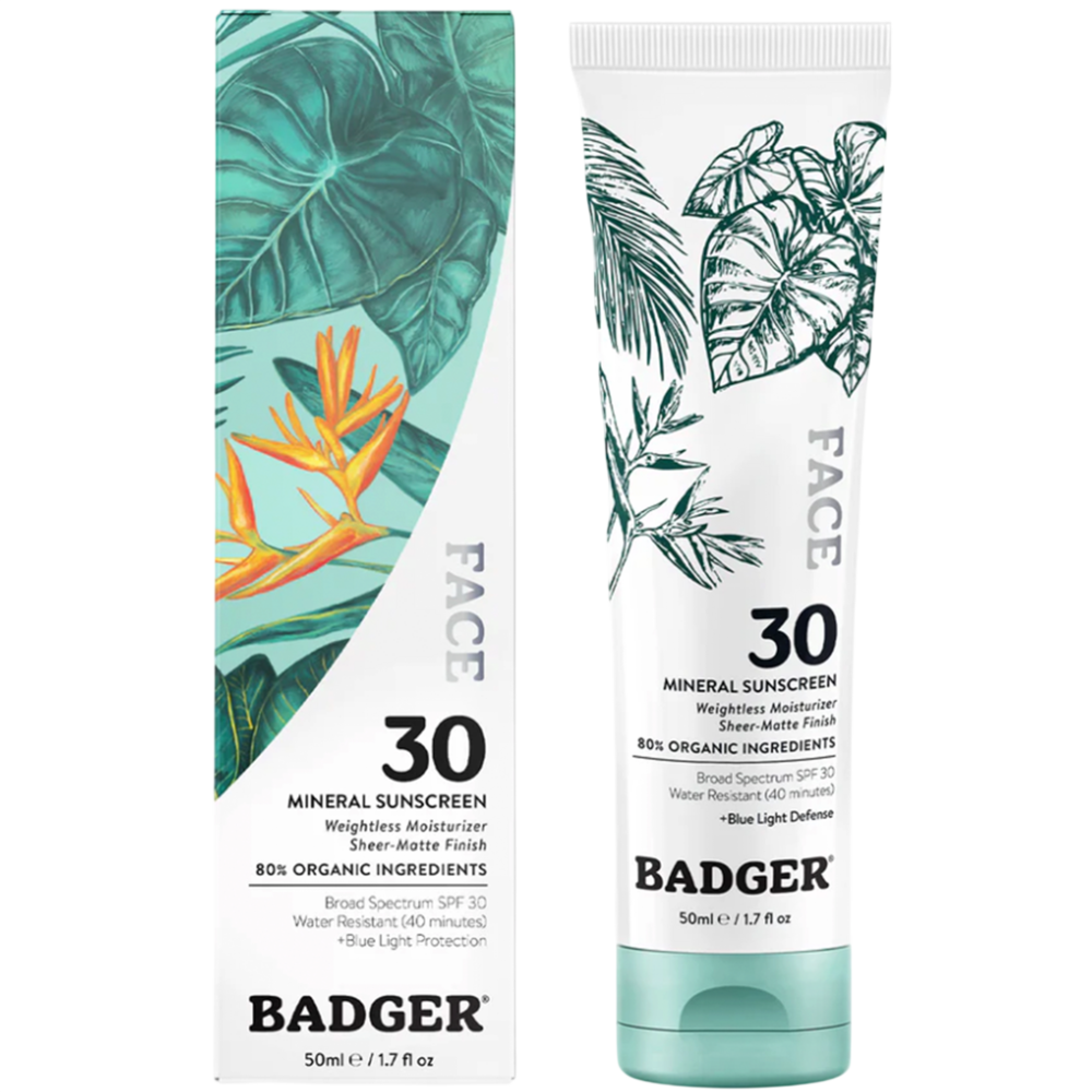 SPF 30 Face Mineral Sunscreen Badger