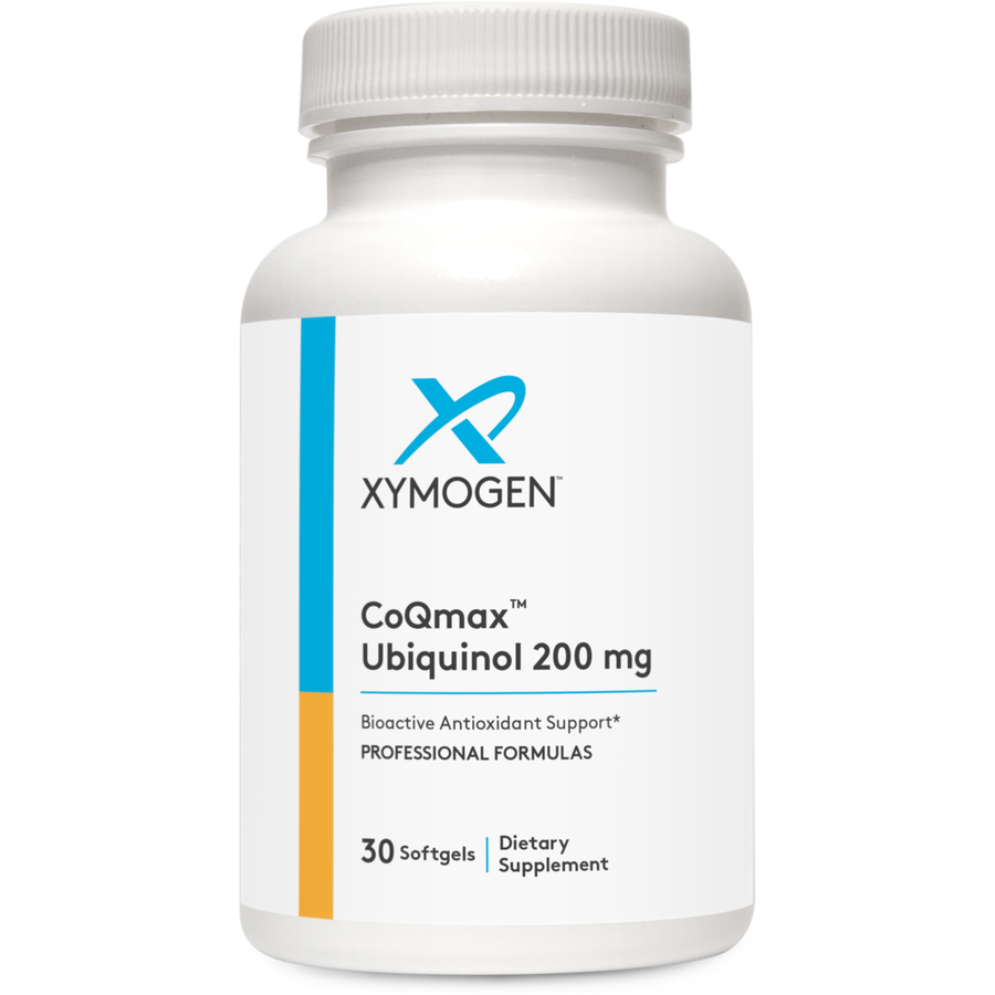 CoQmax Ubiquinol 200mg by XYMOGEN