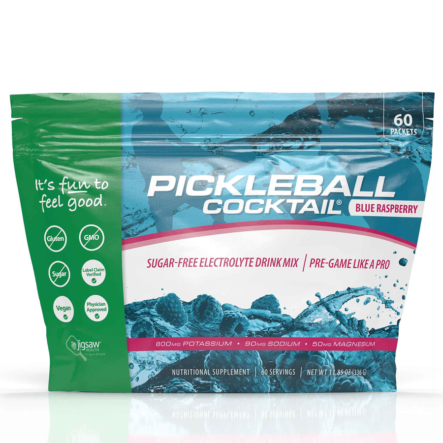 Pickleball Cocktail Packets, Blue Raspberry by Jigsaw Health