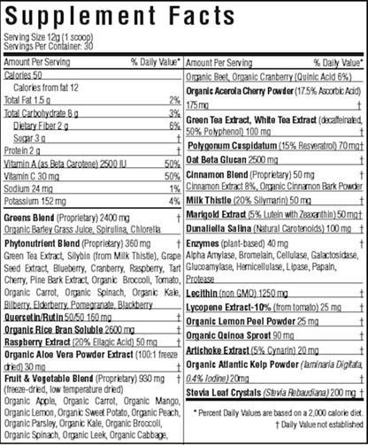 NanoGreens10 Strawberry BioPharma Scientific