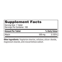 Niacin-SR by Klaire Labs