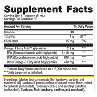 OmegaGenics® EPA-DHA 2400 Fish Oil - Lemon by Metagenics