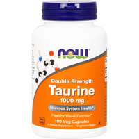 Taurine 1000 mg 100 caps by NOW