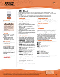 D – Digest by Systemic Formulas