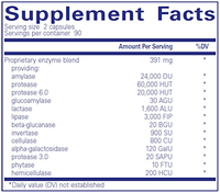 Digestive Enzymes Ultra 180 caps by Pure Encapsulations