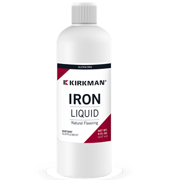 Iron Liquid 8 fl oz bu Kirkman by Kirkman Labs
