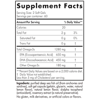 ProOmega Lemon 60 softgels by Nordic Naturals