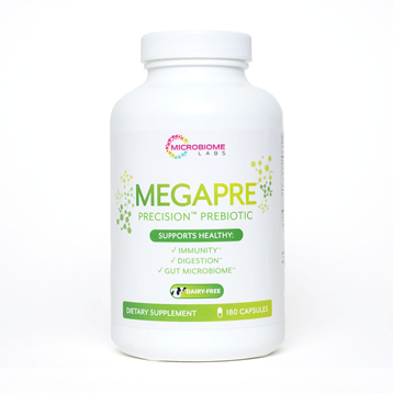 Megapre Dairy Free Capsules 180 caps By Microbiome Labs