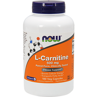 L-Carnitine 500 mg 180 vcaps by NOW