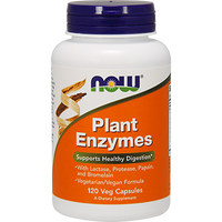 Plant Enzymes 120 vcaps by NOW