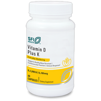 Vitamin D Plus K 60 capsules by Klaire Labs