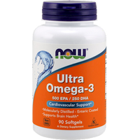 Ultra Omega-3 90 softgels by NOW