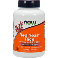 Red Yeast Rice & CoQ10 120 vegcaps by NOW