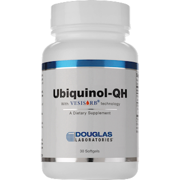 Ubiquinol-QH 30 gels by Douglas Laboratories