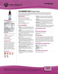 Brainy Play by Systemic Formulas