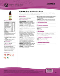 Fun Play by Systemic Formulas