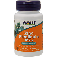 Zinc Picolinate 50 mg 60 caps by NOW