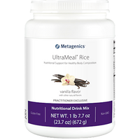 Ultra Meal Rice Natural Vanilla: Metagenics: 22 oz by Metagenics