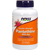 Pantethine 600 mg 60 softgels by NOW