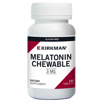 Melatonin 3 mg Chewable 100 Tablets by Kirkman Labs