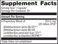 UltraFlora® Restore 30 C by Metagenics