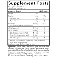 ProOmega Blood Sugar 60 softgels by Nordic Naturals