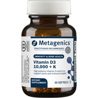 D3 10,000 + K 60 gels by Metagenics