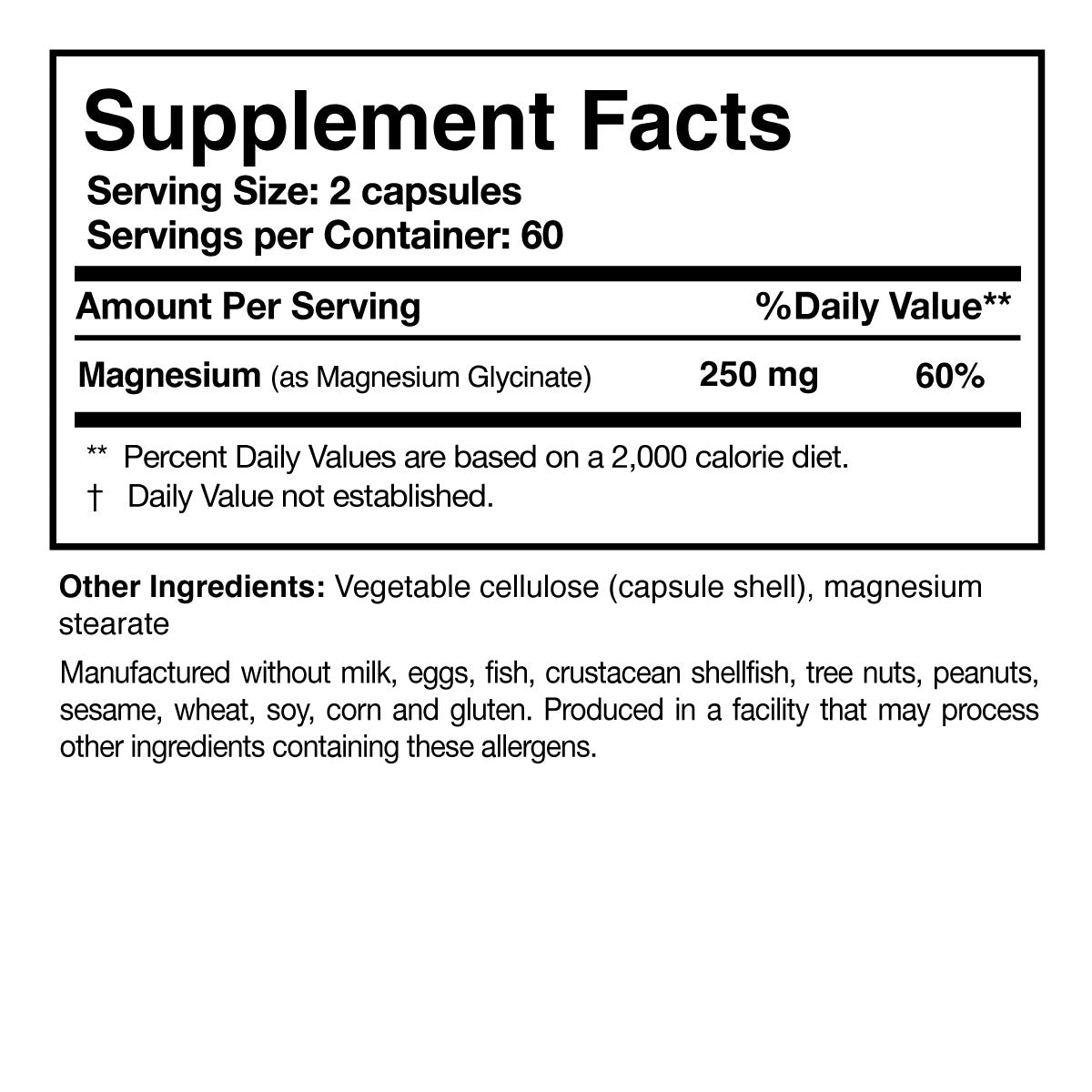 Magnesium Glycinate by Researched Nutritionals