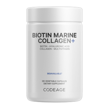 Biotin Marine Collagen+HA+Vit C 120 caps by Codege by CodeAge