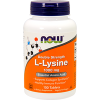 L-Lysine 1000 mg 100 tabs by NOW