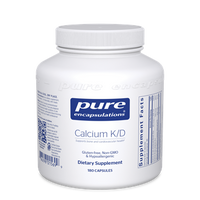 Calcium K/D 180 caps by Pure Encapsulations