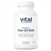 Ultra Pure Fish Oil 800 Lemon 90 gels by Vital Nutrients