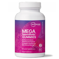 MegaSporeBiotic Gummies 60 gum By Microbiome Labs
