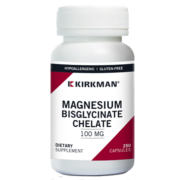 Magnesium Bisglycinate Chelate 250 caps by Kirkman by Kirkman Labs