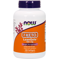 7-KETO LeanGels 100 mg 120 softgels by NOW