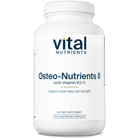 Osteo-Nutrients II (w Vit K2-7) 240vcaps by Vital Nutrients