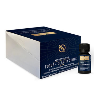 Focus + Clarity Shot 12-Pack by Quicksilver Scientific