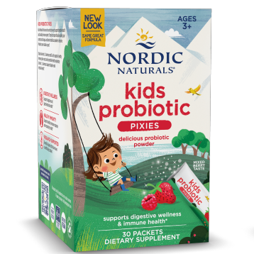 Kids Probiotic Pixies Rad Berry 30 Packets by Nordic Naturals