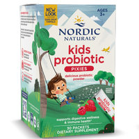 Kids Probiotic Pixies Rad Berry 30 Packets by Nordic Naturals
